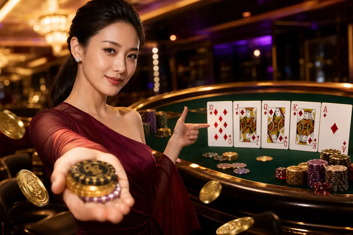 rws77 Casino meja baccarat live dealer